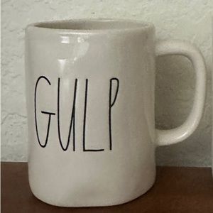 Rae Dunn M Stamped GULP mug